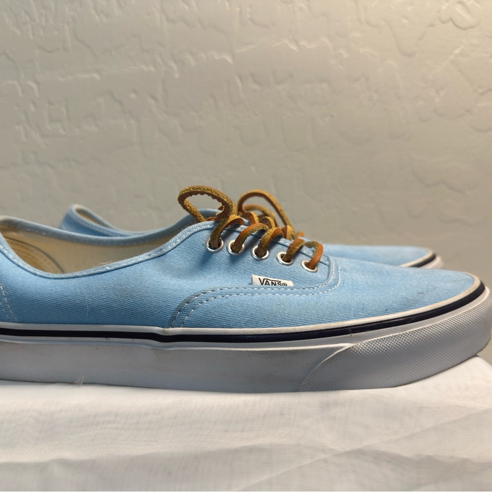 Vans Light Blue Athletic Shoes
